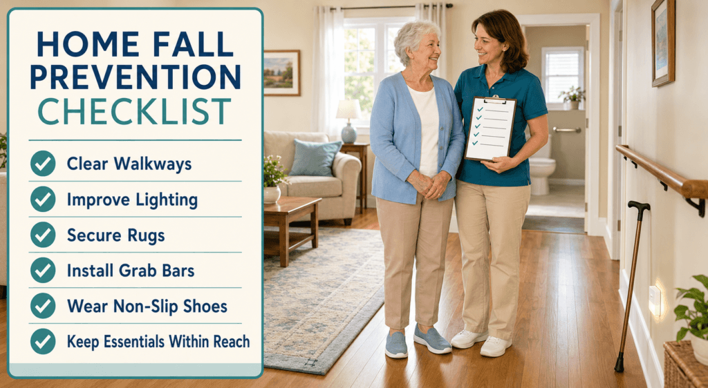 Checklist To Prevent Senior Falls At Home