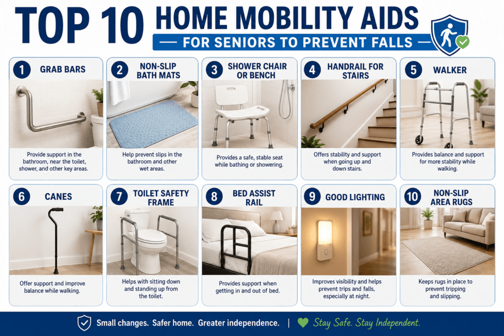 Top 10 Home Mobility Aids For Seniors