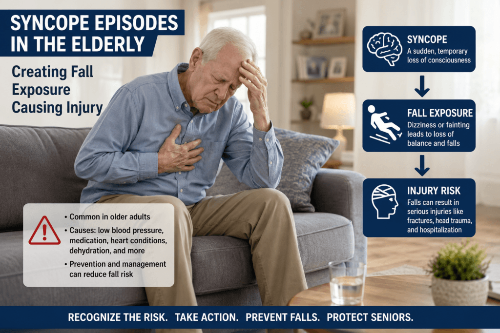 COmmon Syncope Signs In Elderly To Recongnize To Prevent Falls