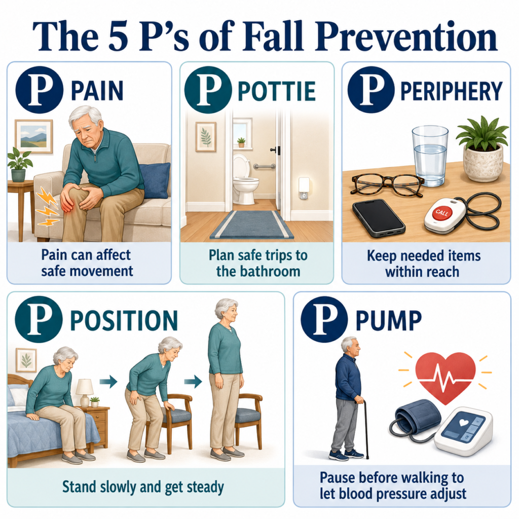 5 P's of Fall Prevention